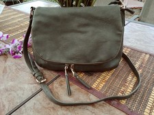 MIZTIQUE Moss Green Hobo Vegan Leather Handba...