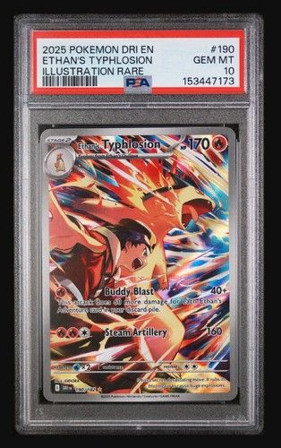 Ethan's Typhlosion graded PSA 10 for sale on eBay