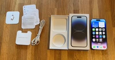 Apple iPhone 14 Pro - 128GB - Silber (Ohne Simlock) (Dual-SIM) Absolut Neuwertig