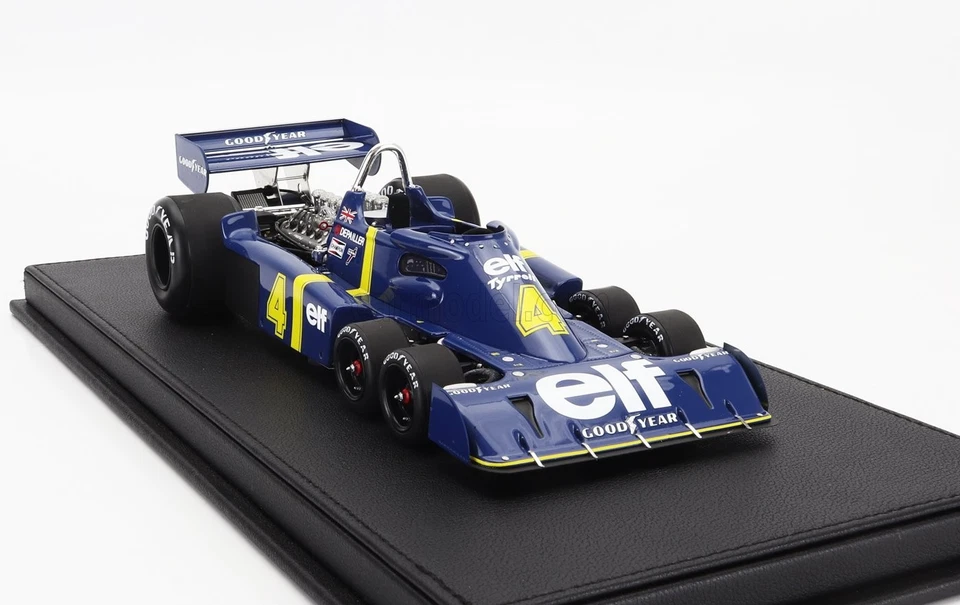 MODELLINO AUTO STATICO GP REPLICAS TYRRELL F1 P34 6 RUOTE DEPAILLER 1976 1/18 - Immagine 4 di 4