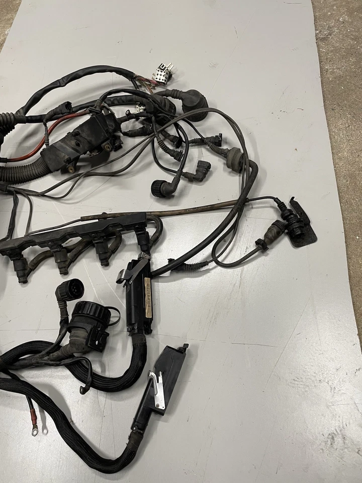 1996 BMW 318is 4-cyl M44 Engine Wiring Harness for Auto Trans ASC OEM - Image 3 of 4