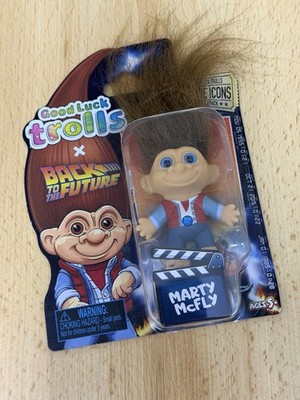 Good Luck Trolls Zurück In Die Zukunft Marty McFly Figur Glückstroll Zaubertroll