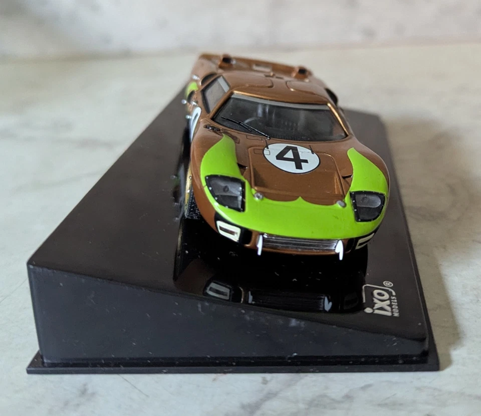 IXO Ford MK II #4 LMC 109 P.Hawkins / M.Donohue Le Mans 1966 en caja Foto 4 de 4