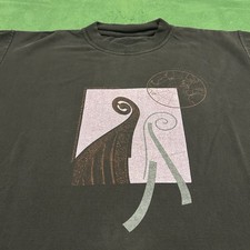 Viking Nordic Art Boat Ship Travel Graphic T-Shirt Mens Size Small S