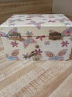 Vtg butterfly music/jewelery box — photo 3