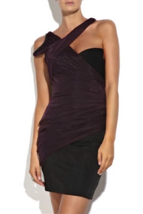 Abito Alexander Wang monospalla fasciato taglia 2