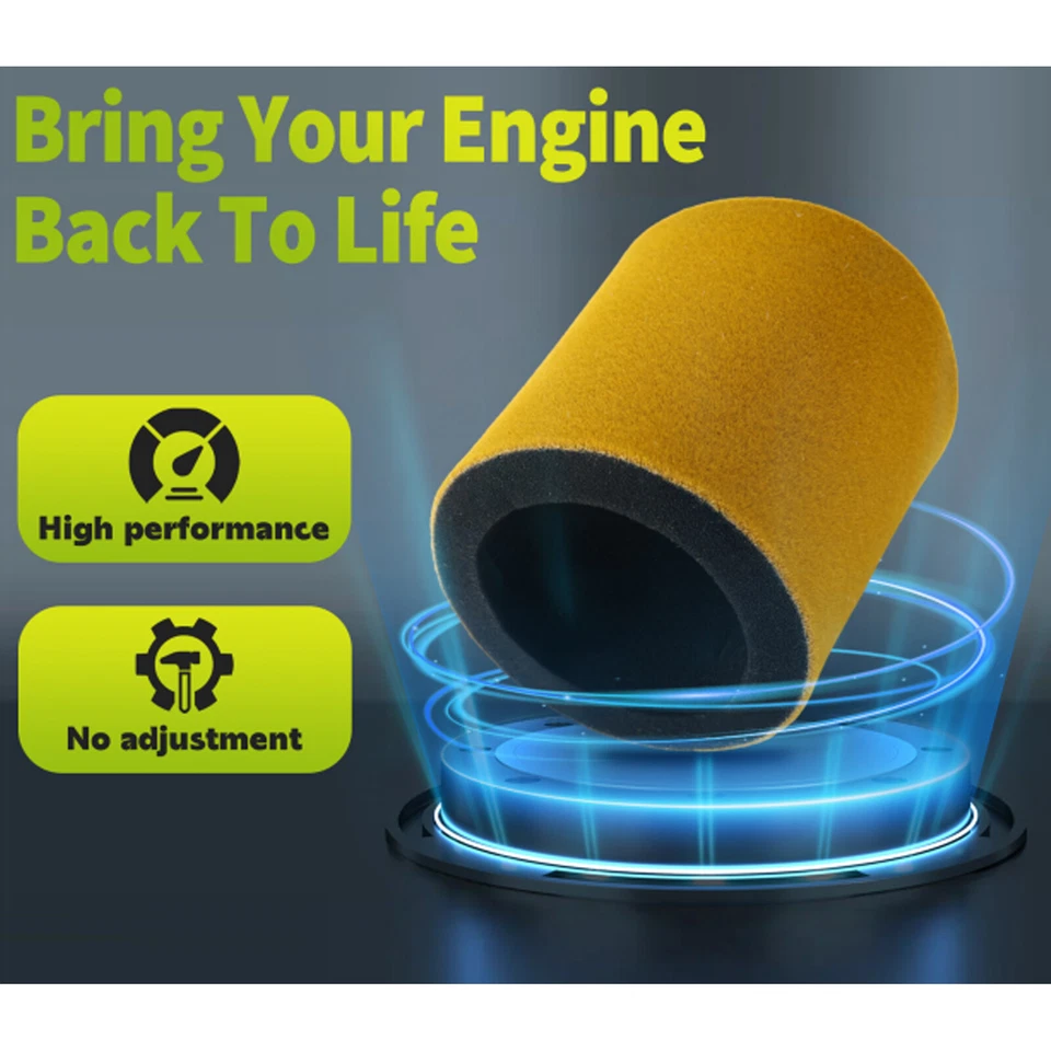 2x Filtro de aire para Kawasaki Prairie 300 400 Bayou 220 Bayou 300 KVF400A KVF400B Foto 4 de 4