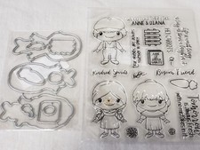 Clear Stamp  Die Combo Anne of green gables Diana gilbert friends book theme se