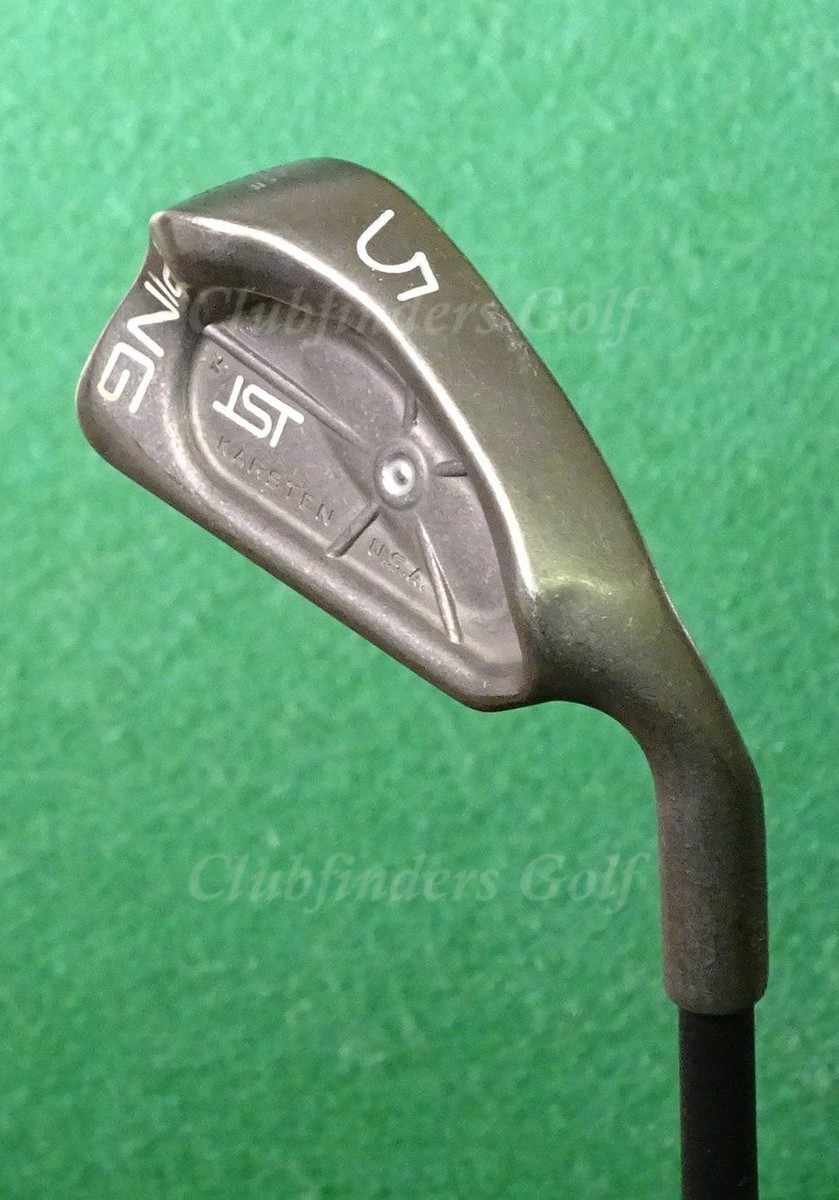 PING ISI S3 57度 Ping ISI Stainless Silver Dot Single 5 Iron X65 Graphite Extra