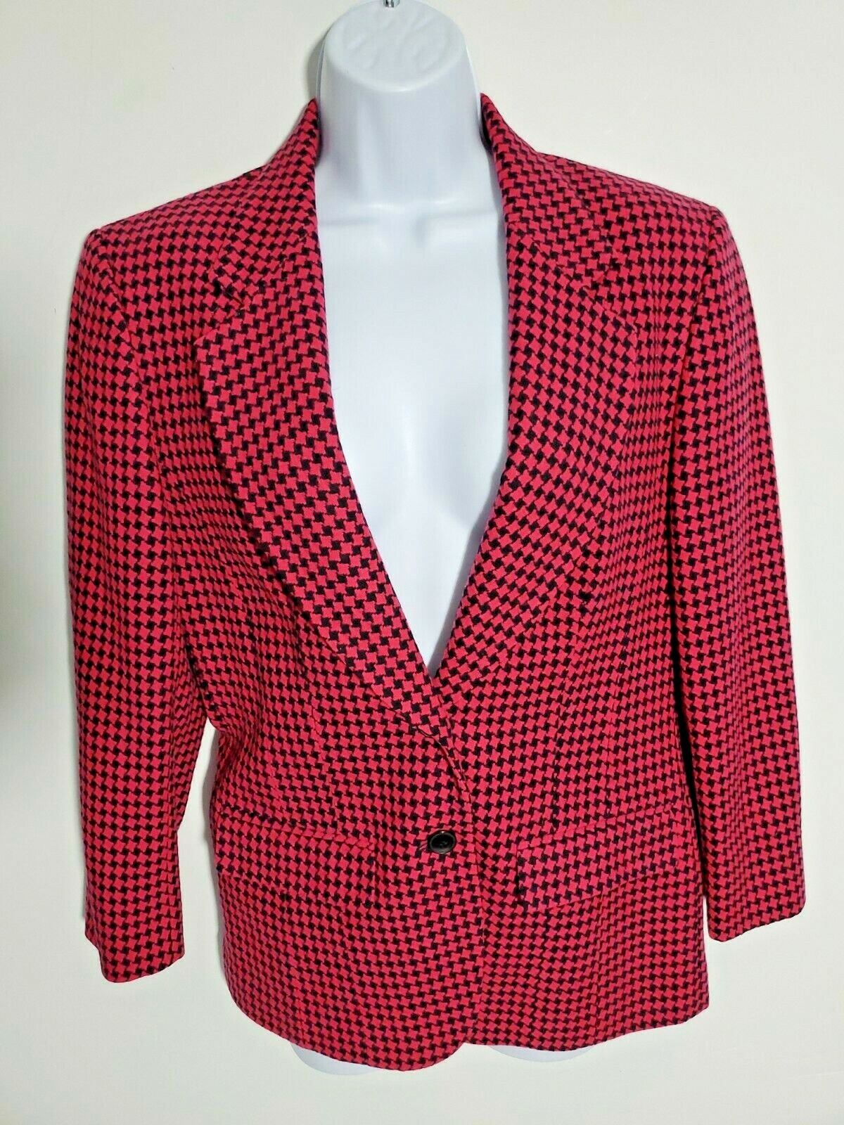 Pendleton Women's 2 Button Down Jacket Size 8 100… - image 1