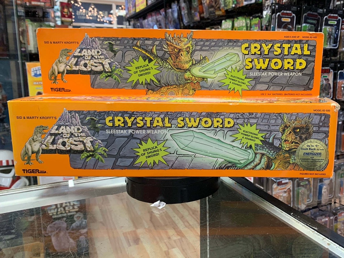 Crystal Sword Power Weapon (Vintage Land of the Lost, Tiger) Open