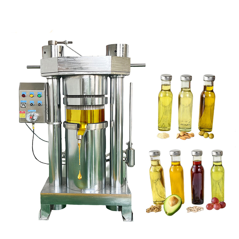 Prensa hidráulica para aceite vegetal prensa vertical máquina de prensa de aceite de oliva