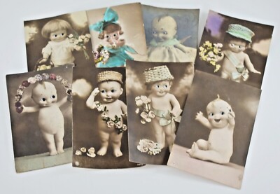 VINTAGE KEWPIE PUPPE BABY FOTO GOOGLY GLASAUGEN um 1925 - AUS LISTE AUSWÄHLEN