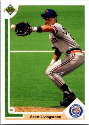 1991 Upper Deck Final Edition Baseball Scott Livingstone #53F