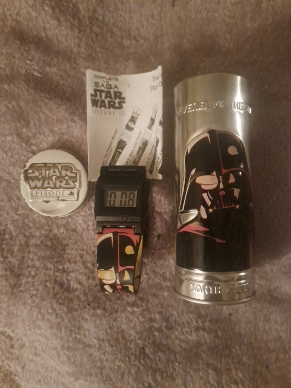 STAR WARS WATCH 'Revenge of Sith', DARTH VADER/ANAKIN (Reversible)