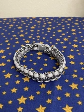 Grey and Black Paracord Bracelet - Handmade