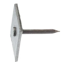 #12 X 1-1/4 In. Metal Square Cap Roofing Nails (3 Lb.-Pack)