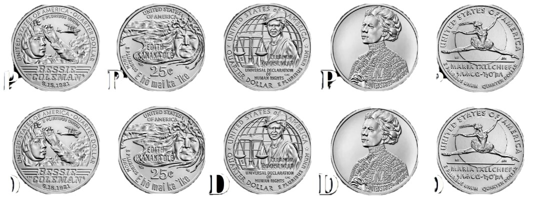 **Subscription** 2023 P & D American Women Quarters 10 Complete Full Set US Mint-image