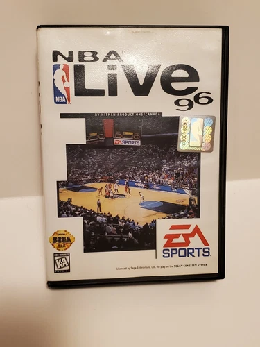 NBA Live 96 For Sega Genesis Vintage Basketball- Not Tested