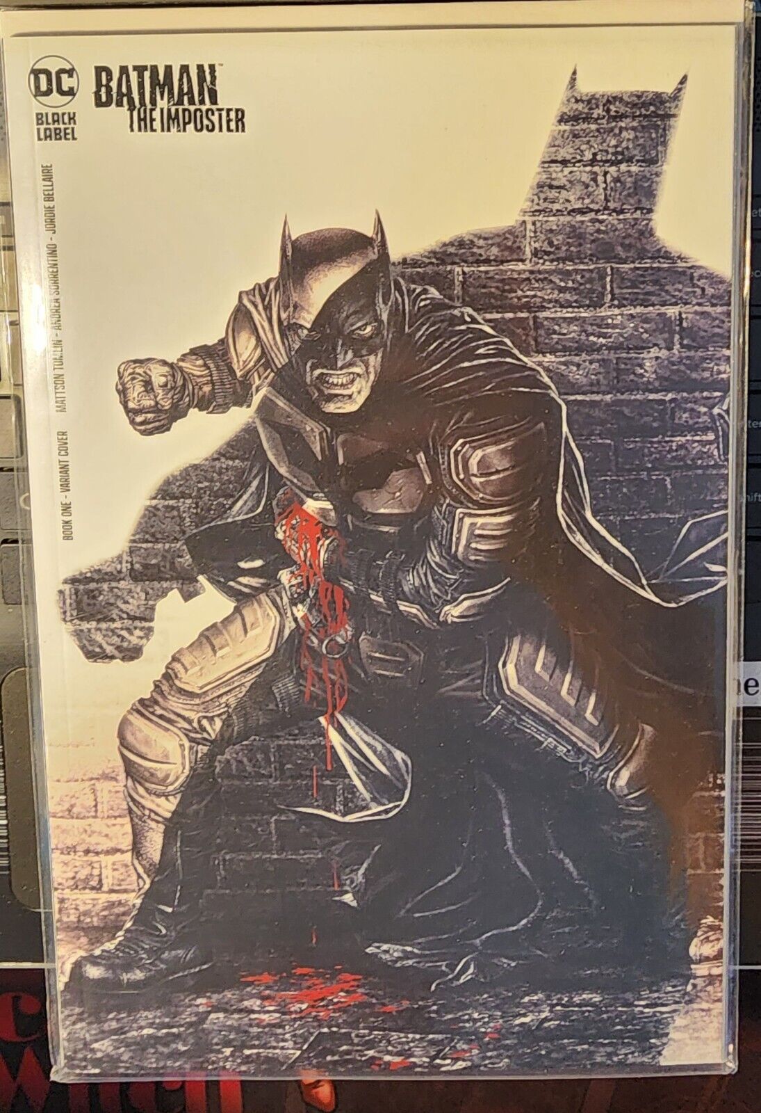 Batman the Impostor #1,2 DC Black Label Variant