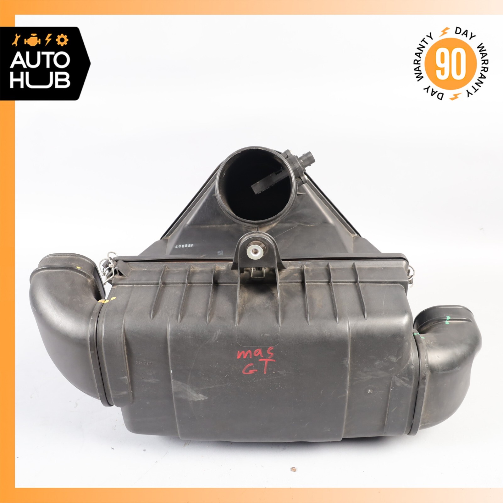 09-19 Maserati GranTurismo 4.7L M145 Air Intake Cleaner Filter Housing Box OEM