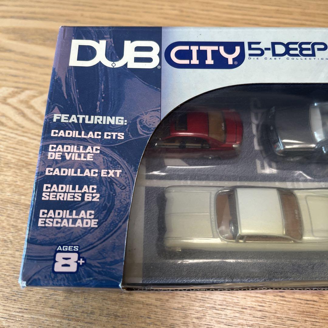 DUB CITY 5-DEEP Cadillac ミニカーセット DUB CITY 5-DEEP Cadillac ミニカーセット