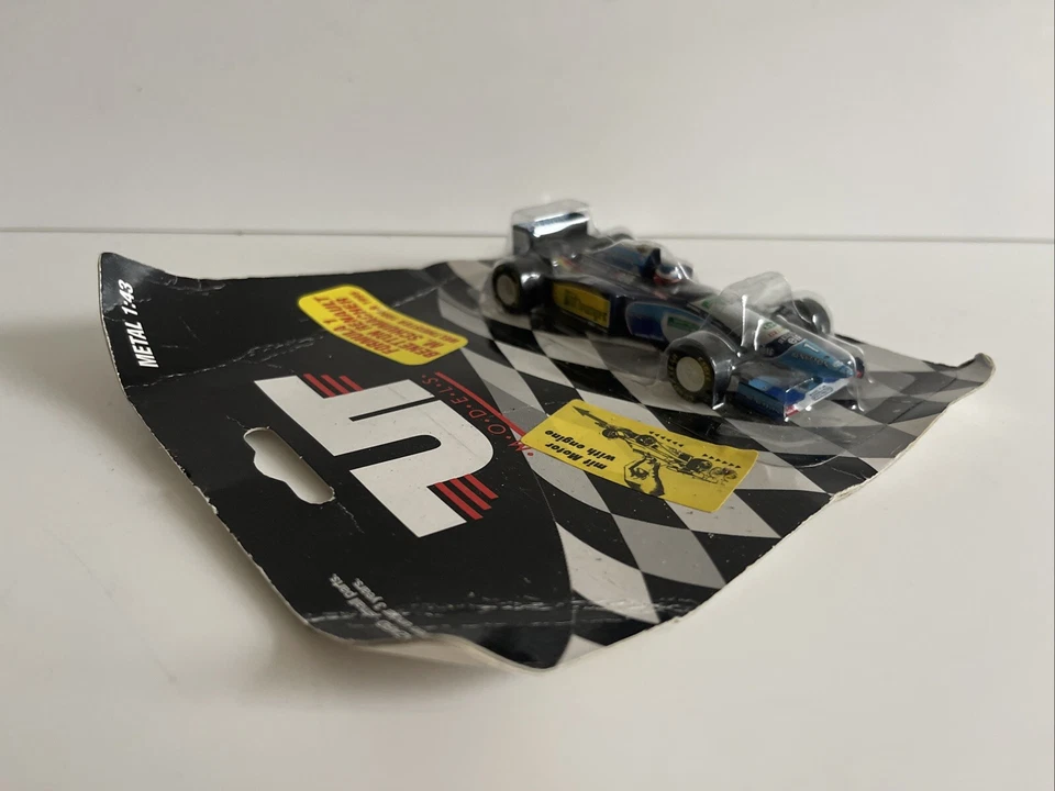 F1 BENETTON - M SCHUMACHER - UT MODELS PULL BACK ESCALA 1/43 - BLISTER PACK NUEVO Foto 3 de 4