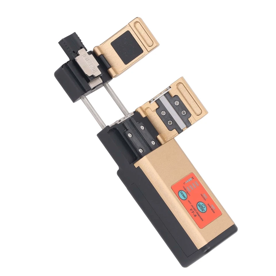 Extractor térmico de fibra de cinta 4 engranajes 2 modos herramienta de pelado de calor de fibra (enchufe de EE. UU.) - Imagen 4 de 4