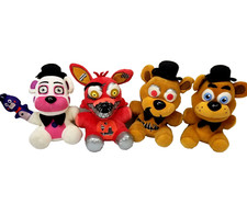 Funko Five Nights At Freddys Plush Lot 8" Nightmare Foxy Funtime Freddy Fazbear