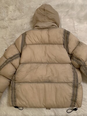 Jacket size 1 ヌフ様 ♾Bubble Well♾ all stitch design over sized leather zip