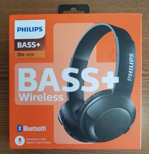 PHILIPS BASS+ BLUETOOTH WIRELESS ON EAR HEADPHONE SHB3075 - NEW SEALED  889446007381 | eBay