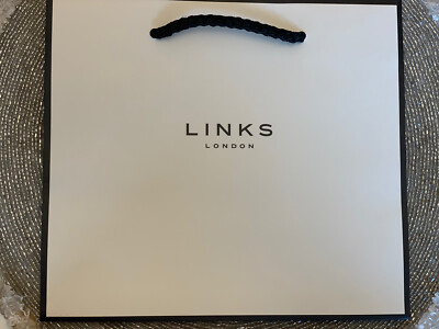 10 Empty Links Of London Gift Bags New Unused All Genuine