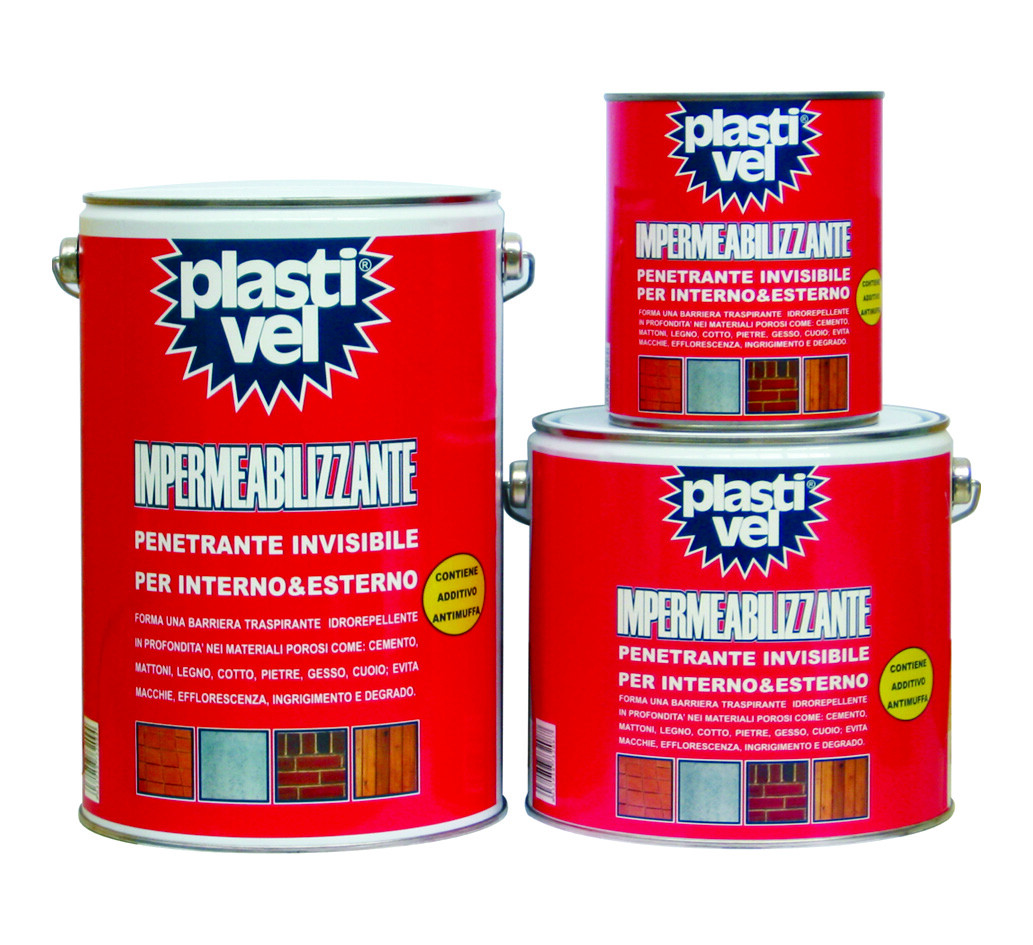 Plastivel 5lt IMPERMEABILIZZANTE SIGILLATERRAZZI invisibile TERRAZZO BALCONE