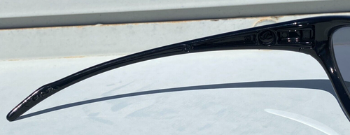 Dragon "Lure" Sunglasses USA Made-All Black Wrap Frames Excellent Condition - Picture 6 of 11
