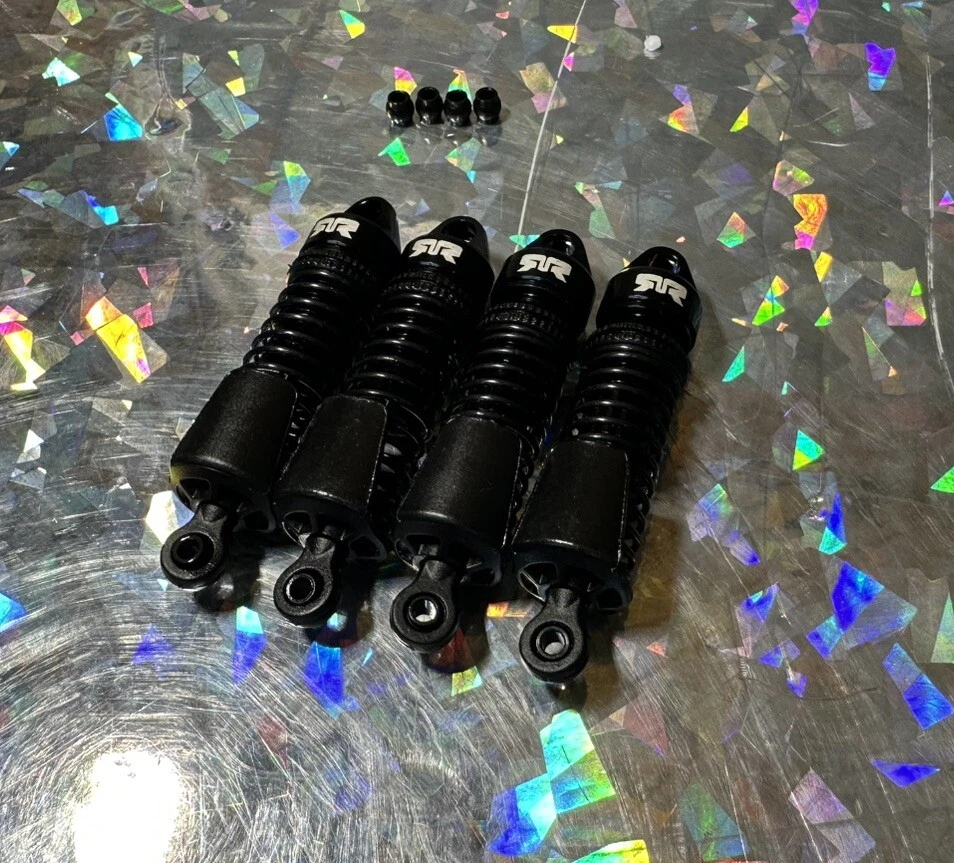 Arrma Grom Shocks Aluminum Threaded Blx 223s Set Springs Mojave Springs 1:18 - Image 2 of 3