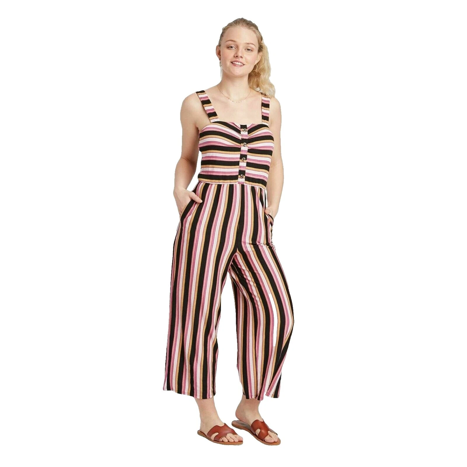 Spandex Mono Multicolor a Rayas y Rompers for Women