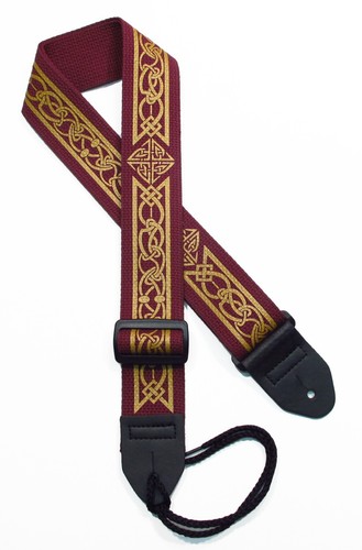 Celtic Guitar Straps 2" Cotton Strap in many Different Designs and Colors - Picture 40 of 68
