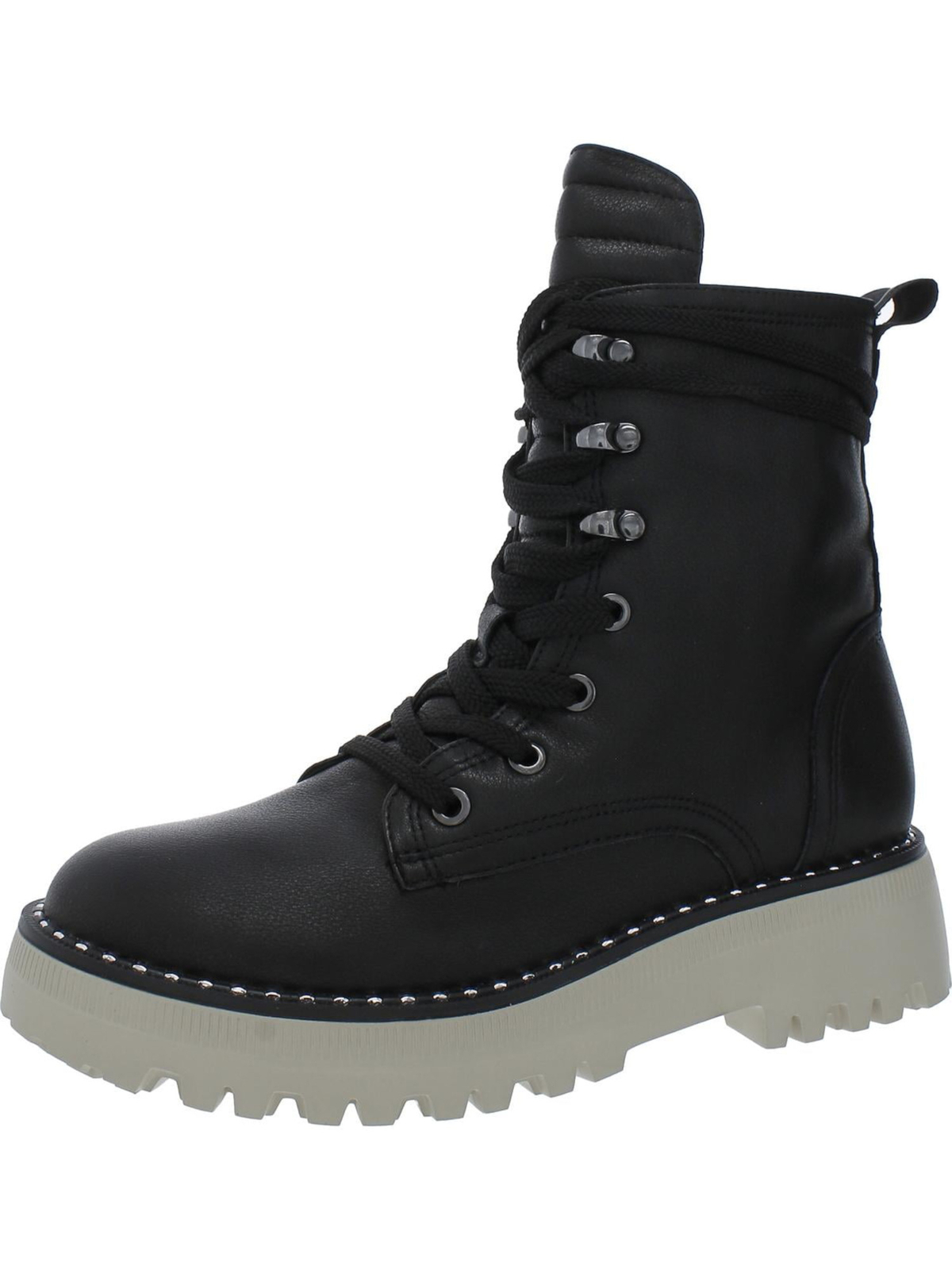 KENNETH COLE NEW YORK Мужские черные армейские ботинки Radell из кожи на танкетке с круглым носком 10 14290₽