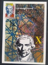 Carte Premier jour Timbre Gaspard Monge N° 2667 Oblitéré Beaune 1990