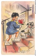 AQFP5-0319-GERMAINE-BOURET - The Delivery Of Flowers - The Climb Of The Stairs