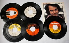 Pop Rock Lot of 5 -45s BJ Thomas Steam Cody Jameson Sniff in Tears Neil Diamond 