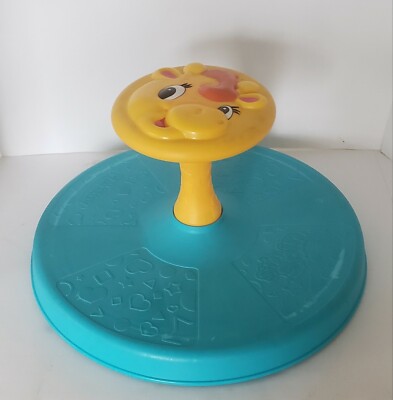 2013 Playskool Sit N Spin Toy Giraffe Giraffalaff Blue ToysRUs