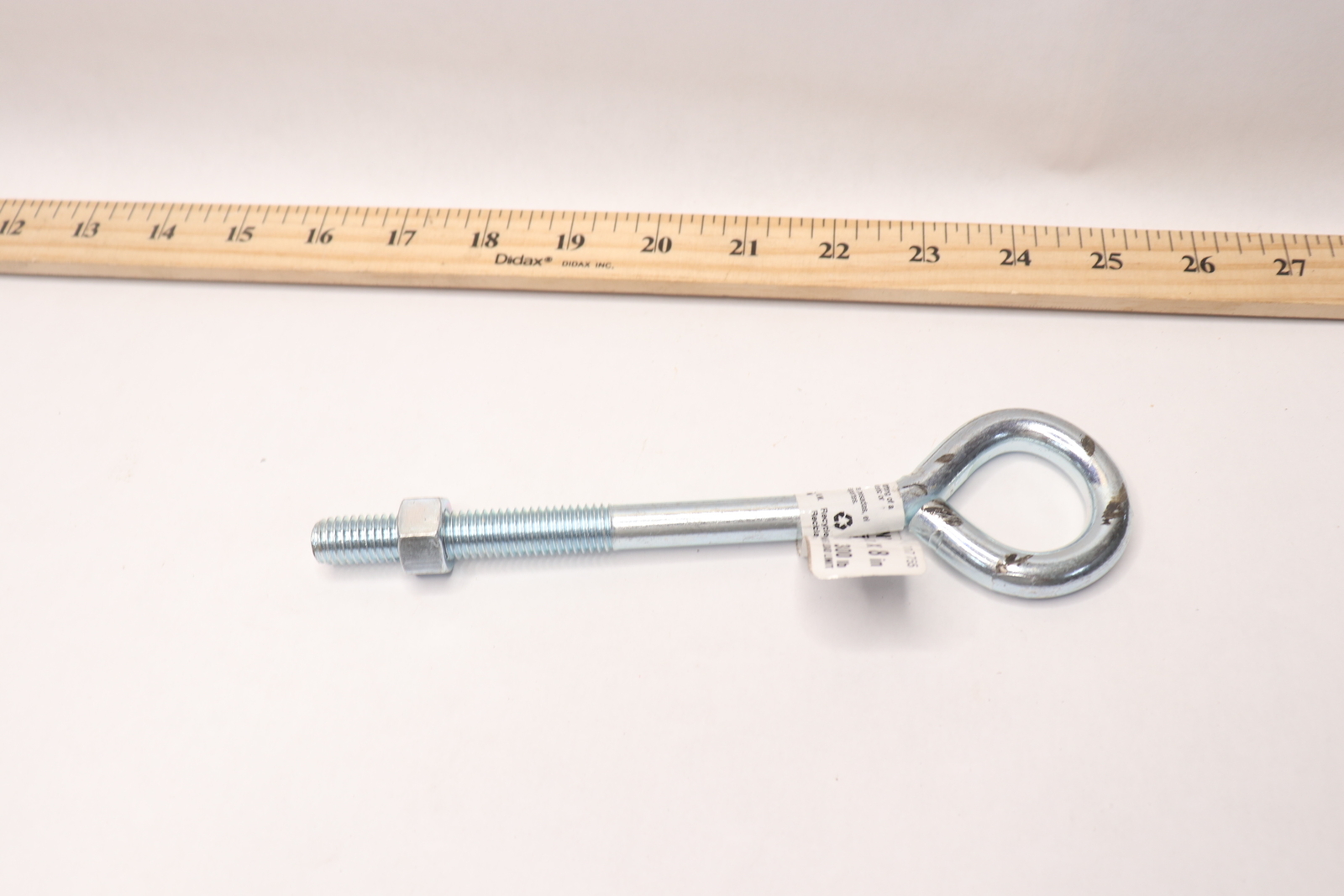 Everbilt Eye Bolt with Nut ZincPlated 1/2" x 8" 117 755 Scuffed and Dirty eBay