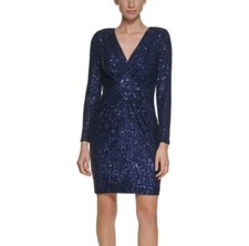 ELIZA J Sequined Party Dress Size 8  $178 (317)