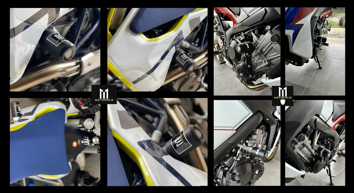 KAWASAKI ZX-9R ZX9R NINJA 2002-2003 - CRASH PADS PROTECTEURS