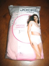 3 Pr. Jockey Elance Breathe Brief Panties Sz. 9  2XL 