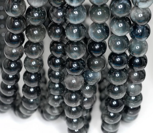 PIEDRA PRECIOSA OJO DE GATO CRISOBERILO OSCURO 12 MM GRADO AA CUENTAS SUELTAS REDONDAS 7 pulgadas - Imagen 4 de 4