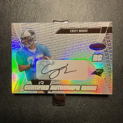 2003 Authentic Bowman's Best Casey Moore #153 Rookie Auto RC