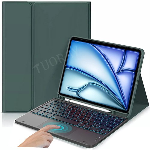 Backlit Touchpad Keyboard Case Mouse For iPad 11th/10/9/8/7/6 Gen Air 5 6 Pro 11 - Picture 4 of 46