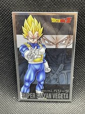 Vegeta Holo Dragon Ball Z Menko No.10 Very Rare Japanese Japan